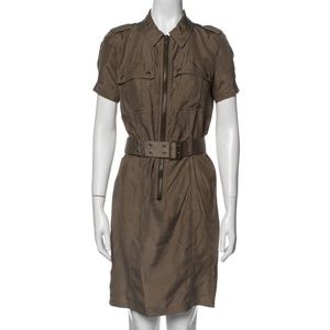 Burberry Brit silk trench dress
